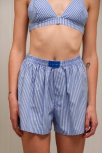 BREADFRUIT BOXER SHORTS BLUE - Image 2