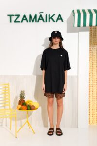LIME T-SHIRT BLACK