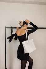 NELLY TOTEBAG (white croco  genuine leather) - Image 2