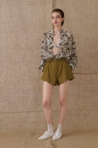 One Size Shirt with Animal Print