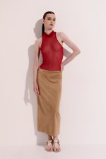 Sanguine Red Mesh Body