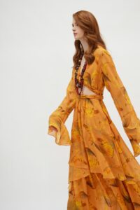Gloria Dress (Burned orange)