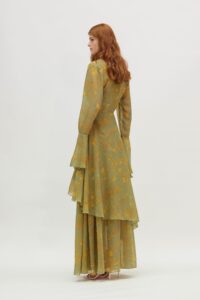 Gloria Dress (Burned green) - Image 3