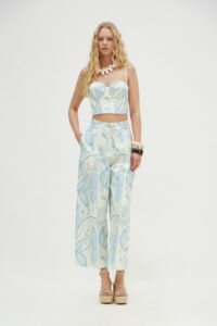 Ava Pants (White blue) - Image 3