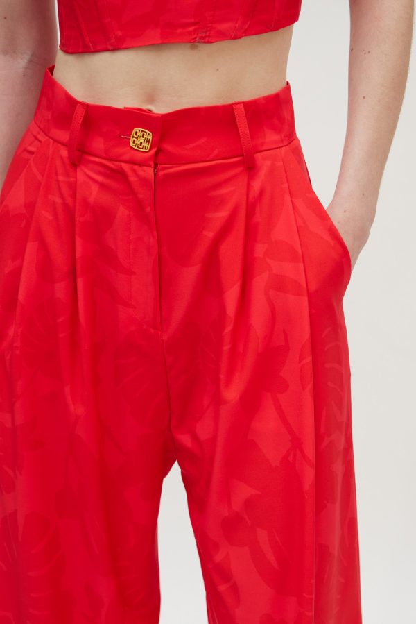 Martha Pants (Watermelon red) - Image 3