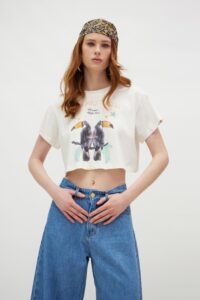 Nala Top White (Tucan's Coffee)
