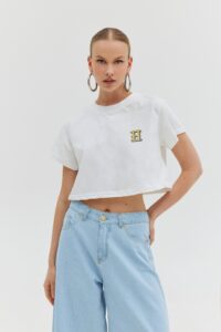 Nala Top White (Illusion)