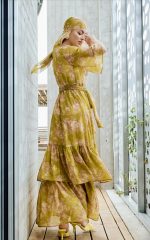 Μακρύ φόρεμα κρουαζέ