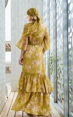 Μακρύ φόρεμα κρουαζέ - Image 4