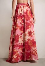 Σετ Εμπριμέ μπλούζα αμάνικη με Μακριά φούστα εμπριμέ - Image 4