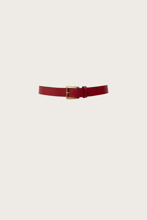 Sunguine Thin Leather Belt - Image 1