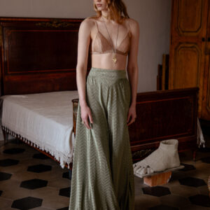 NATURAL PANTS olive green