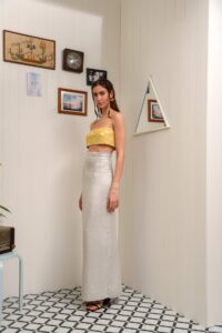 ZION SKIRT SILVER - Image 2