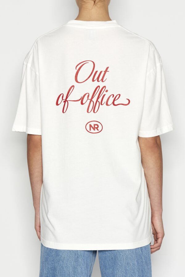 OUT OF OFFICE T- SHIRT red - Image 3