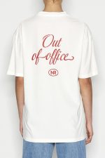 OUT OF OFFICE T- SHIRT red - Image 3
