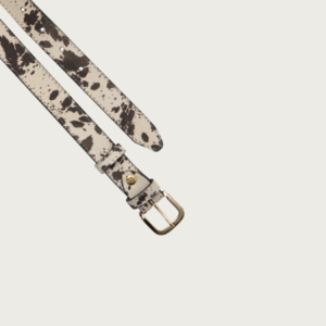 Animal Print Thin Belt