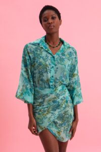 BOTANICAL BREEZE OVERSIZED SHIRT - Image 3