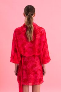 RUBY ROSE MINI WRAP SKIRT - Image 2