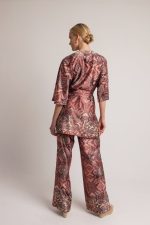 Σετ εμπριμέ με ιδιαίτερο μοτίβο φούξια - Image 3