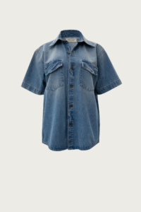 Classic Denim One Size Shirt - Image 5