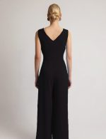 Φόρμα ολόσωμη με ζώνη μαύρη - Image 3