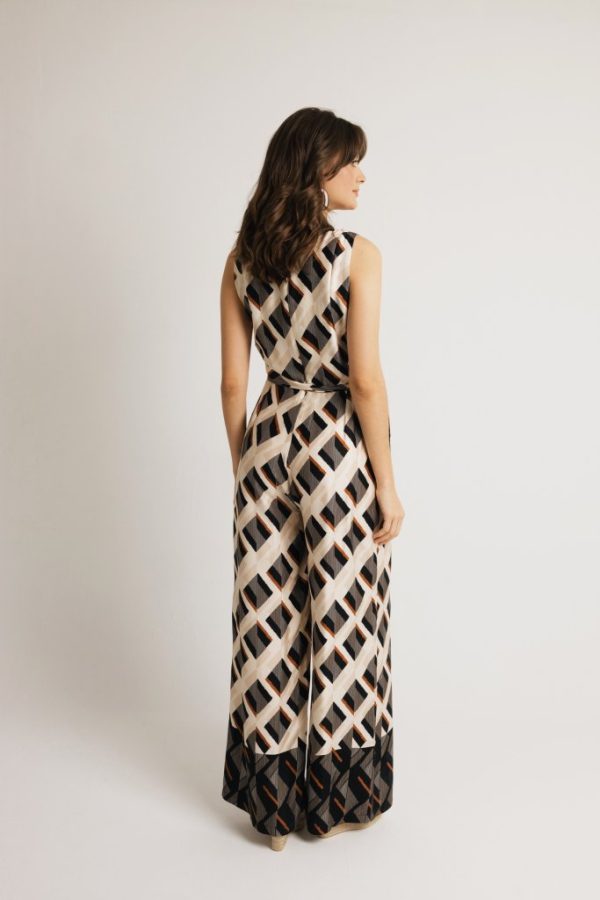 Φόρμα ολόσωμη κρουαζέ εμπριμέ -    Φόρμα ολόσωμη κρουαζέ εμπριμέ -  Κάντε click σε μια εικόνα για μεγέθυνση  Φόρμα ολόσωμη κρουαζέ εμπριμέ - Image 2