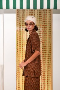 CHERRY ISLAND SMALL SCARF - Image 2