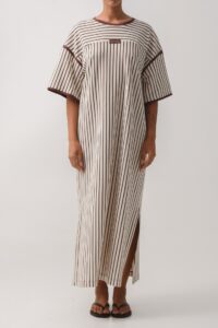 JAMAICA DRESS BROWN - Image 2