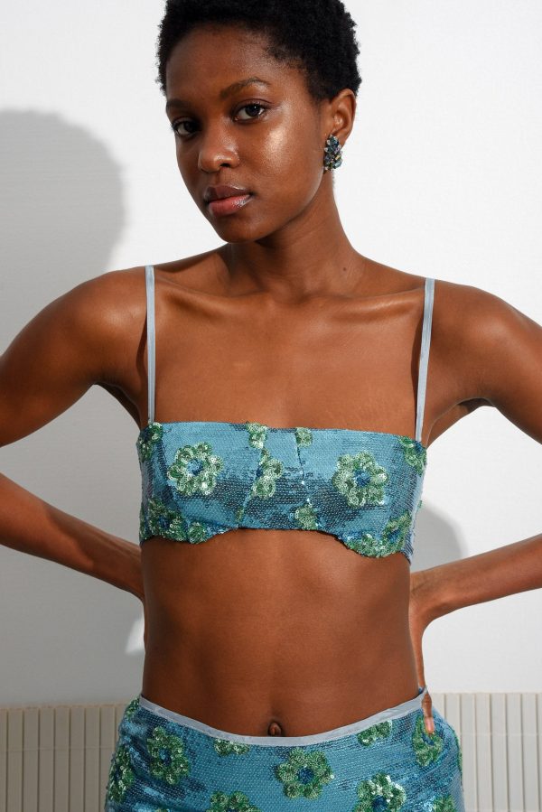 HONEYDEW BRA BLUE - Image 1