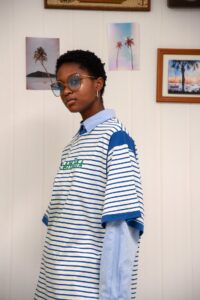 JAMAICA T-SHIRT BLUE - Image 3