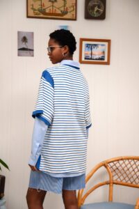 JAMAICA T-SHIRT BLUE - Image 2