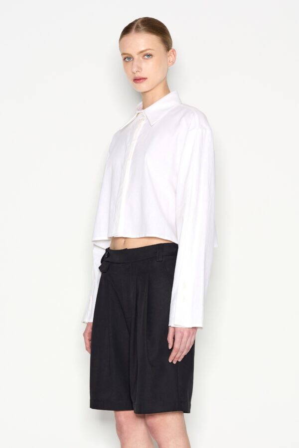 VICE CROP SHIRT white - Image 2