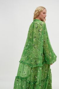 Suez Dress (Green) - Image 2