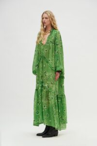 Suez Dress (Green) - Image 3