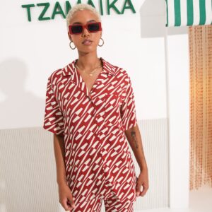 CHILL ISLAND SHIRT BORDEAUX