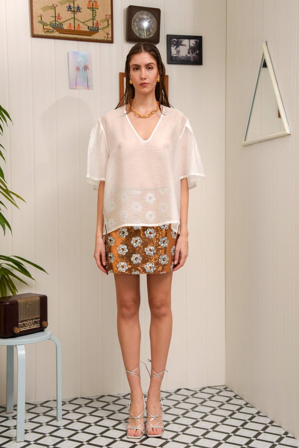 PLANTAIN TOP WHITE - Image 2