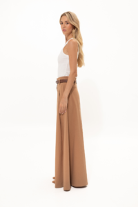 Tan Long Skirt - Image 2