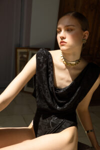 MIRAN BODYSUIT black
