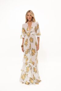 Yellow Flower "June" Dress - Image 2