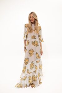 Yellow Flower "June" Dress - Image 6