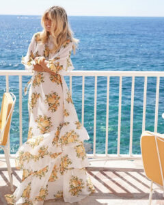 Yellow Flower "June" Dress