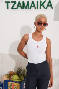 SALTFISH TANK TOP WHITE