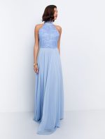 Halter φόρεμα με δαντέλα - Image 4