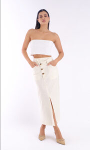 DIANA SKIRT ECRU