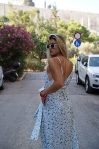 LYA FLORAL PEONY DRESS - Image 3