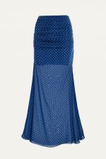 Eros Ruched Maxi Skirt