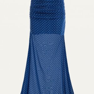 Eros Ruched Maxi Skirt