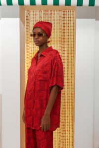 HIBISCUS SHIRT RED - Image 2