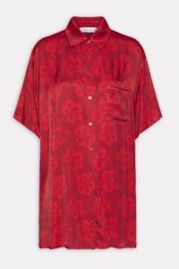 HIBISCUS SHIRT RED - Image 4