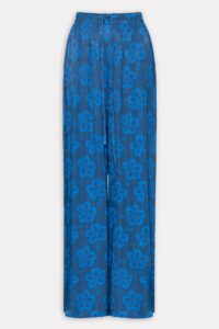 HIBISCUS PANTS BLUE - Image 4